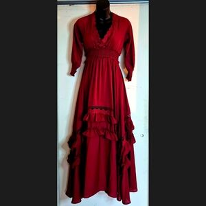 Baltic Born Stunning Red Maxi Dress